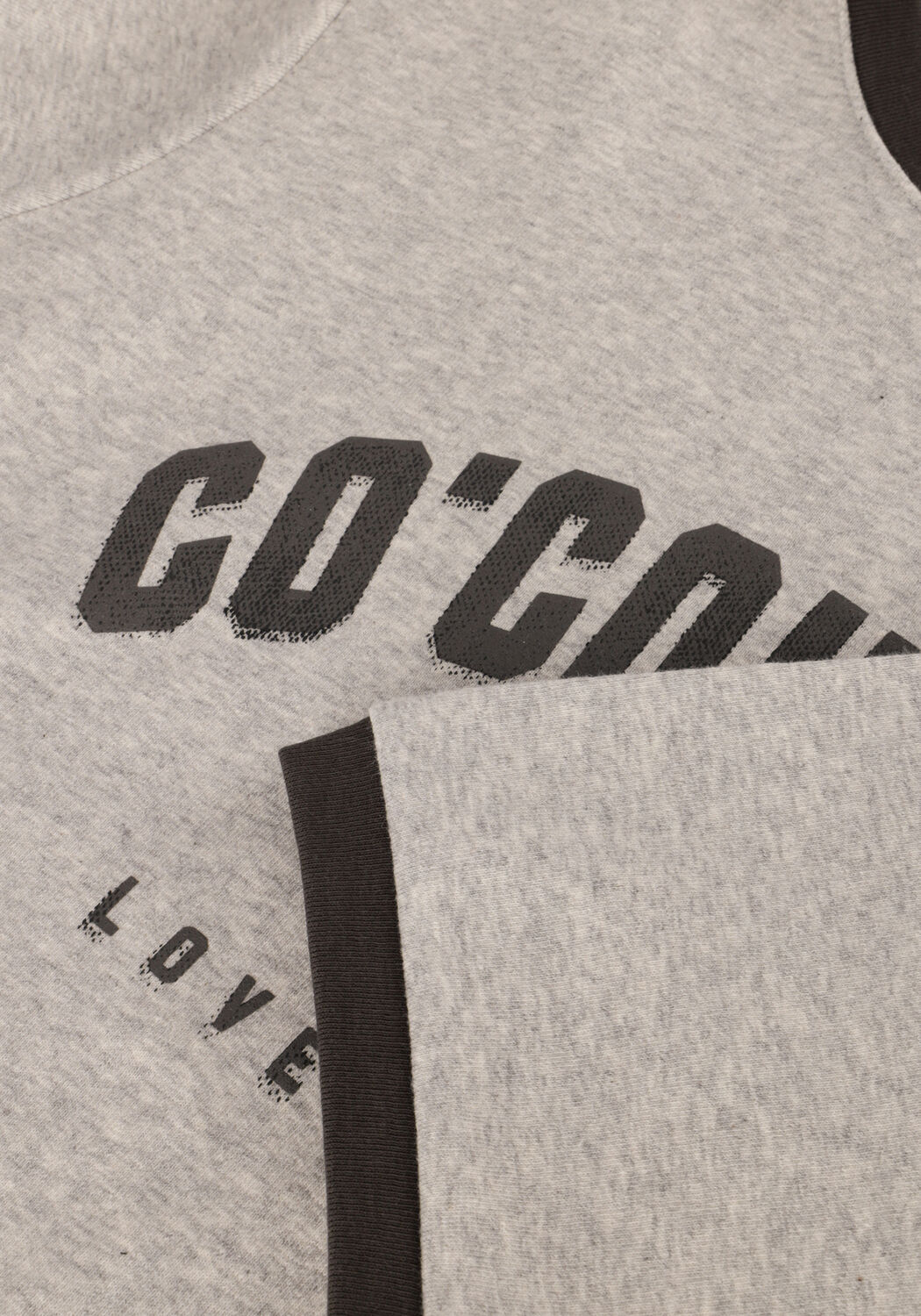 Graue CO'COUTURE T-shirt EDGE TEE - large