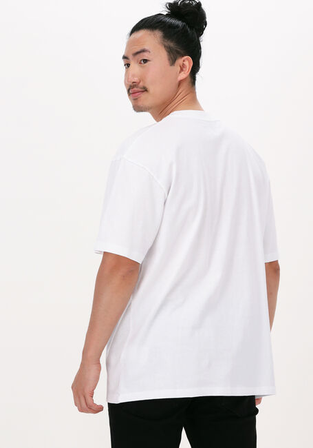 Weiße EDWIN T-shirt KATAKANA EMBROIDERY TS - large