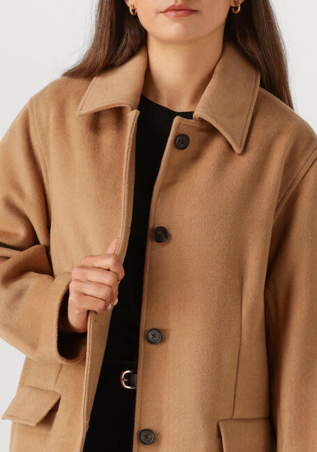 Camelfarbene MSCH COPENHAGEN Mäntel MSCHPEYTON COAT - large