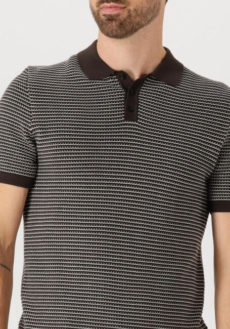 Braune DRYKORN Polo-Shirt TRITON 425177 - large