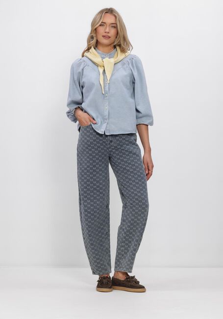 Blaue MINUS Blusen MSNEW SOLENE DENIM SHIRT - large