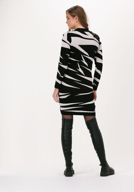 Hellgrau OBJECT Minikleid THESS L/S JACQUARD KNIT DRESS - large