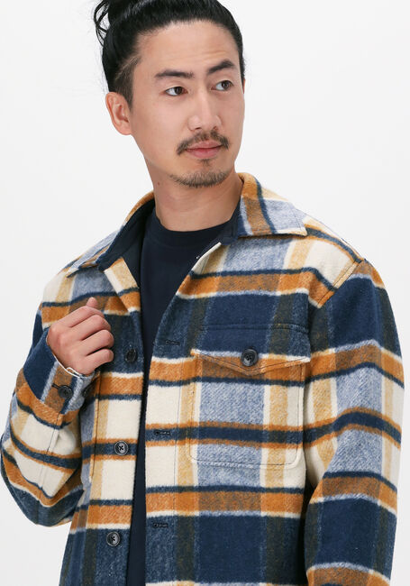Mehrfarbige/Bunte SELECTED HOMME Overshirt SLHSUST. ICONICS LUMBER JKT W - large