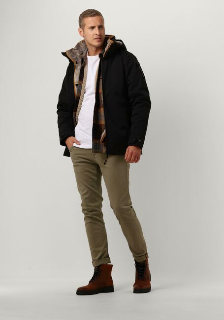 Mehrfarbige/Bunte PME LEGEND Overshirt LONG SLEEVE SHIRT FLANEL YARNDYED CHECK WITH FUR - large