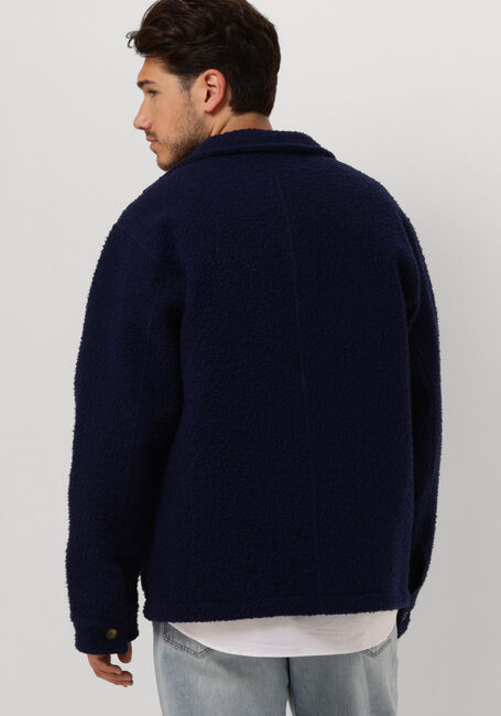 Dunkelblau FORÉT Jack STAY WOOL OVERSHIRT - large
