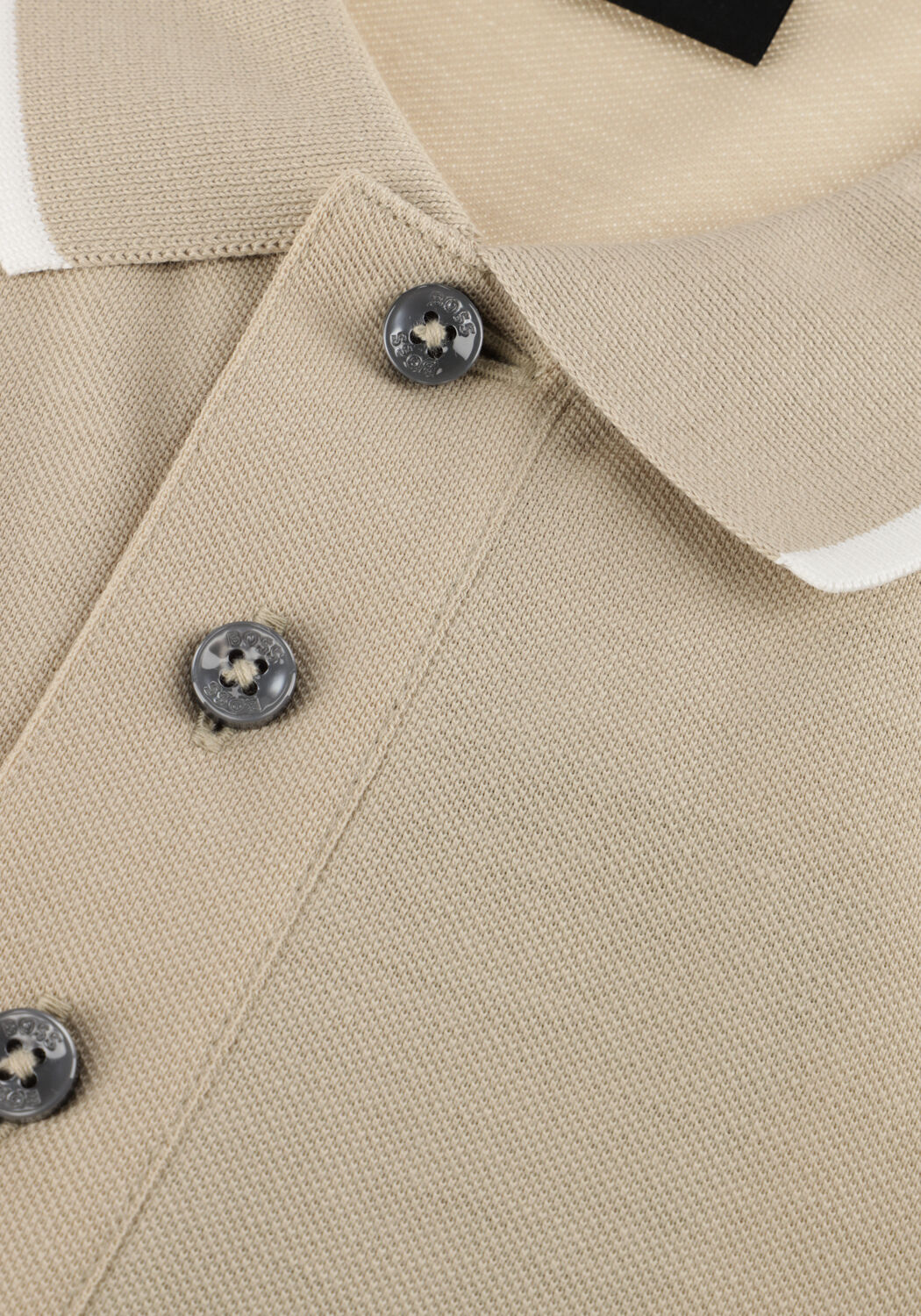 Beige BOSS BLACK Polo-Shirt PARLAY 190 - large
