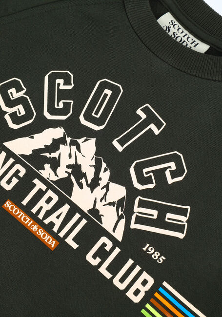 Dunkelgrün SCOTCH & SODA Sweatshirt 167574-22-FWBM-D40 - large