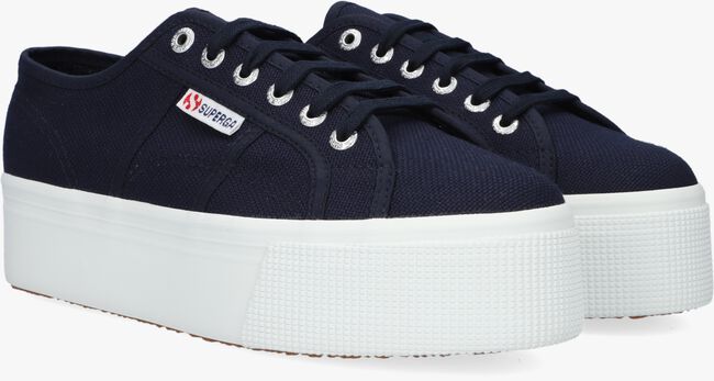 Blaue SUPERGA Sneaker low 2790 COTW LINE UP AND DOWN - large