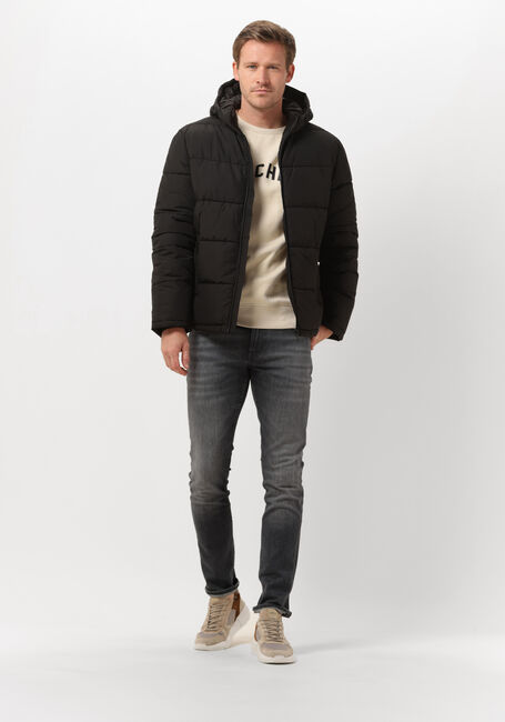 Schwarze SELECTED HOMME Wattierte Jack HARRY PUFFER JKT W - large