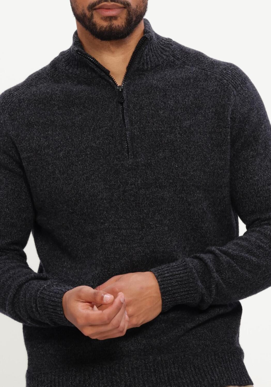 Schwarze PEUTEREY Pullover BRAILLE GRS 04 - large