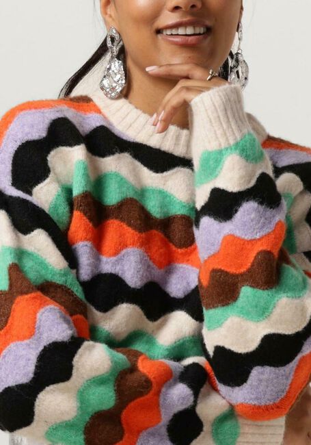 Mehrfarbige/Bunte SUNCOO Pullover PANAYO - large
