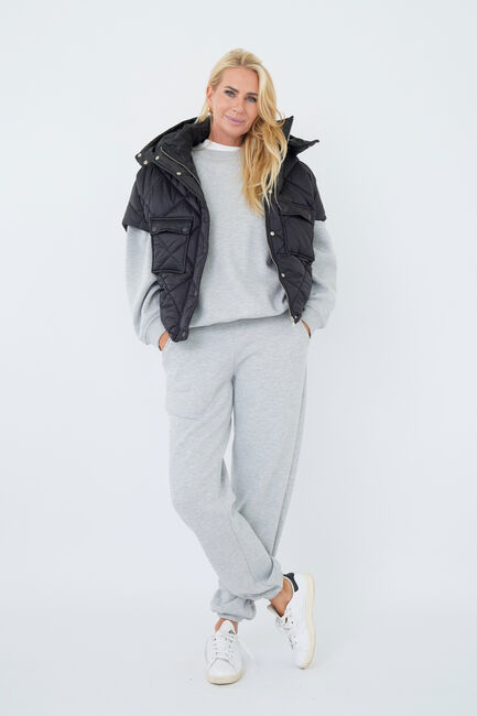 Schwarze EST'SEVEN Tops & T-shirts NARA CAPE - large