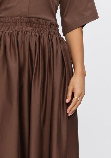 Braune EST'SEVEN Maxirock AYLIN SKIRT - large