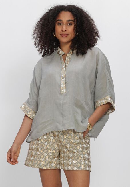 Hellgrau GREEK ARCHAIC KORI Blusen S26K-4064126 - large