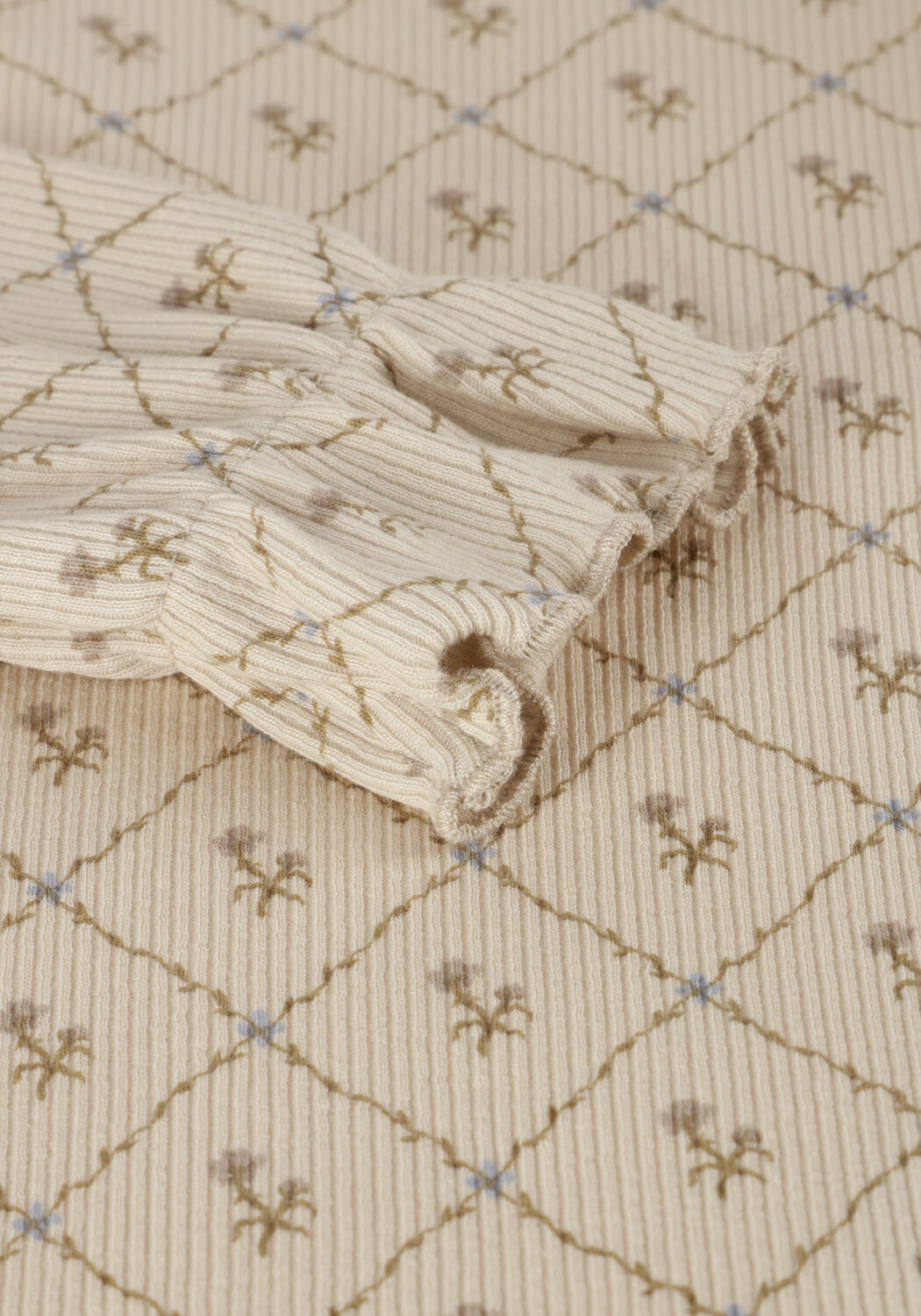 Beige LIL' ATELIER Top NMFGAGO KUG LS SLIM TOP LIL - large