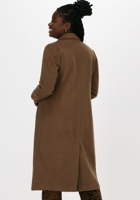 Braune MODSTRÖM Mäntel ODELIA LONG COAT - large