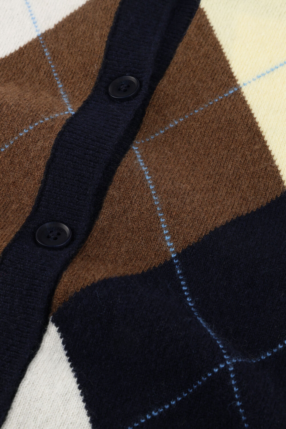 Mehrfarbige/Bunte GESTUZ Strickjacke GZMANZI MULTI CARDIGAN - large