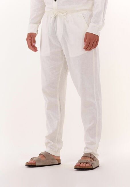 Nicht-gerade weiss ANERKJENDT Chino AKJULIUS LINEN PANTS - large