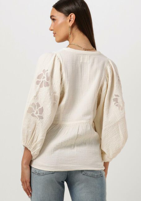 Nicht-gerade weiss SISSEL EDELBO Blusen EVELYN ORGANIC COTTON TOP - large