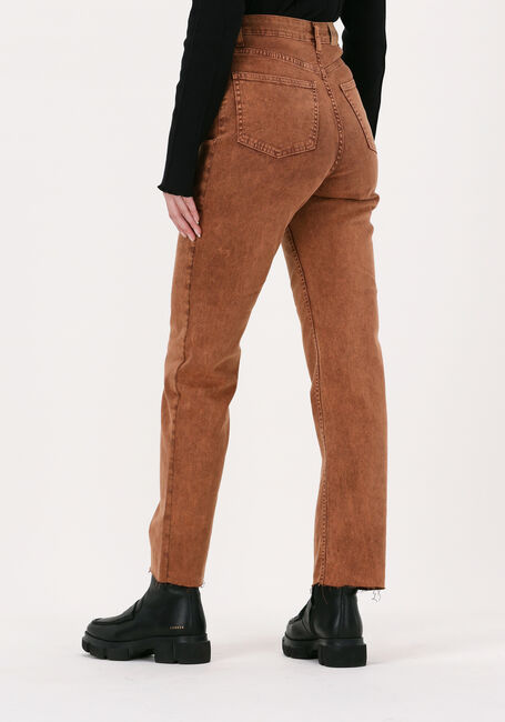 Rost RIANNE MEIJER x NA-KD Straight leg jeans HIGH WAIST RAW EDGE DENIM - large