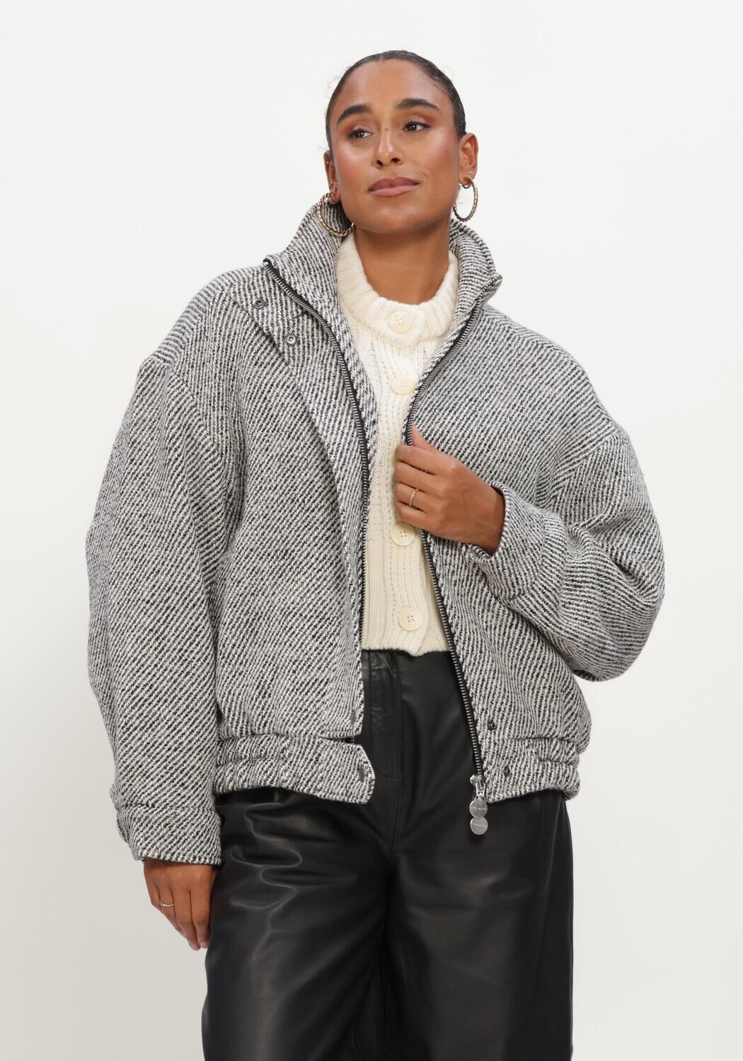 Ecru COPENHAGEN MUSE Tops & T-shirts CMCHELSEA-JACKET - large