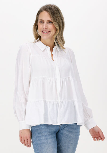 Weiße Y.A.S. Blusen YASPALA LS SHIRT - large
