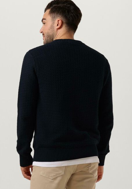 Dunkelblau SELECTED MEN Pullover SLHTHIM LS KNIT STRUCTURE CREW - large