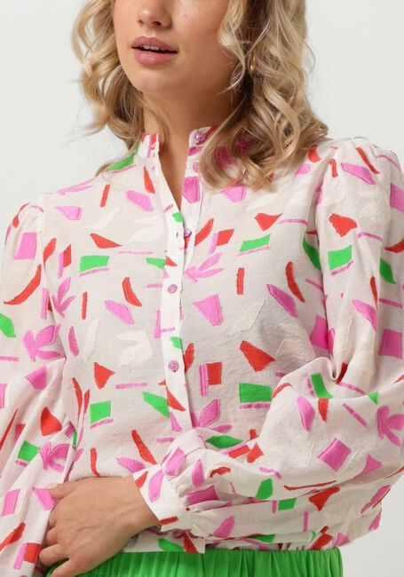 Weiße POM AMSTERDAM Blusen TABLE MOUNTAIN BLOUSE - large