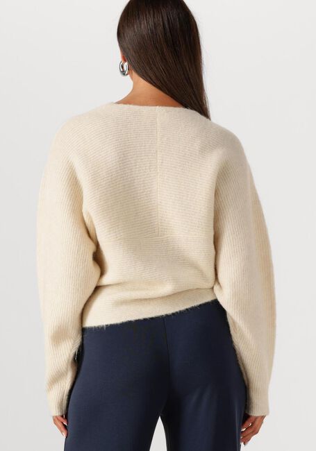 Ecru MSCH COPENHAGEN Pullover MSCHZINELLE HOPE WRAP PULLOVER - large