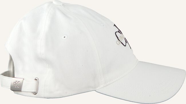 Weiße CALVIN KLEIN Kappe J MONOGRAM CAP M Weiße CALVIN KLEIN Kappe J MONOGRAM CAP M - large