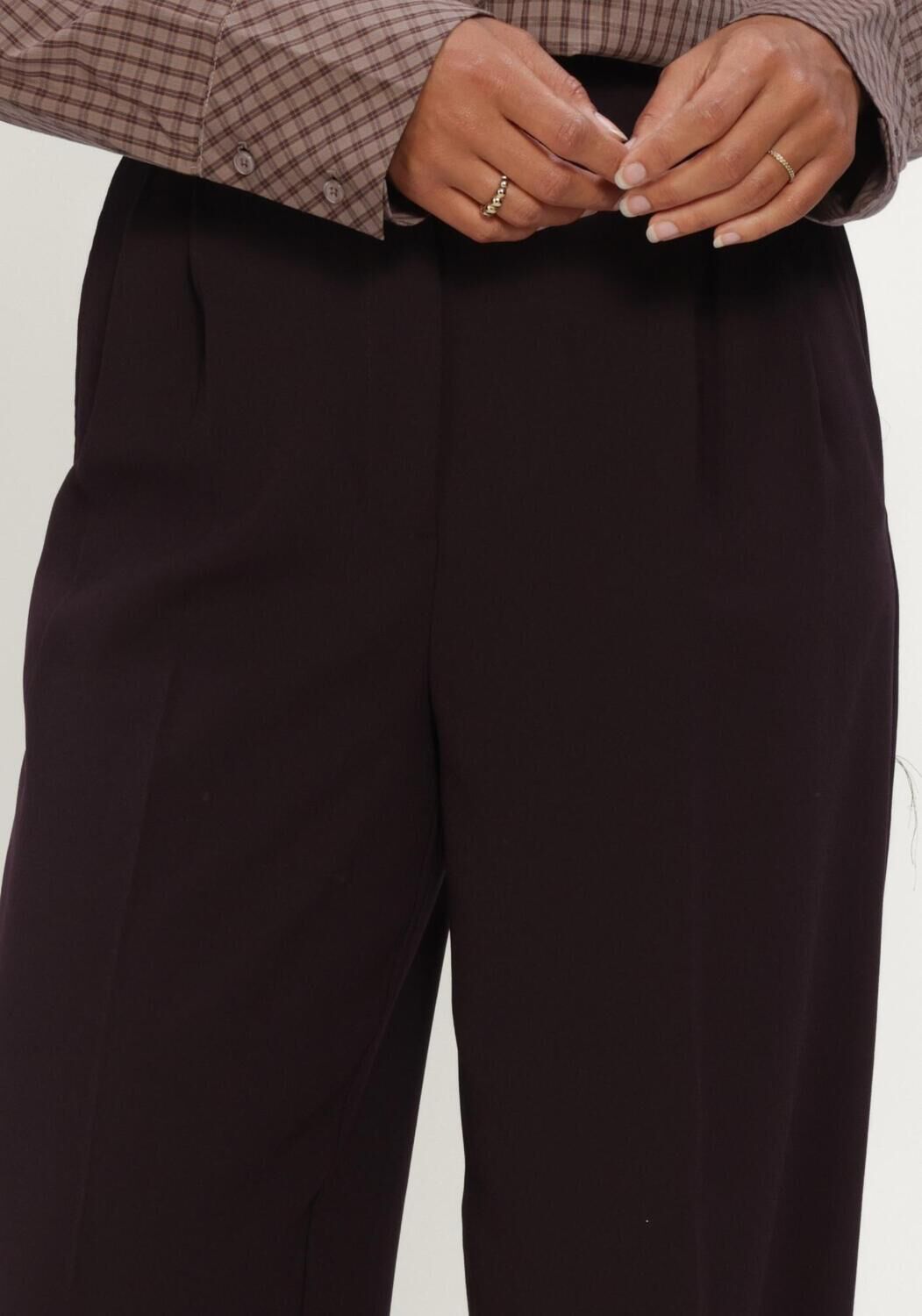 Bordeaux BEAUMONT Weite Hose SACHA PANTS - large