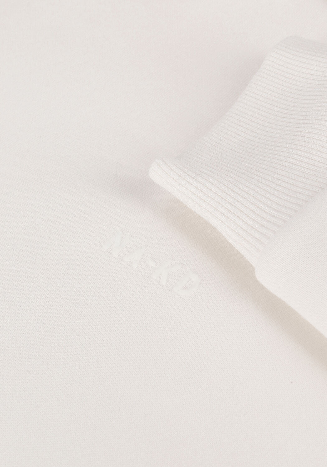 Nicht-gerade weiss NA-KD Sweatshirt TONE IN TONE HOODIE - large