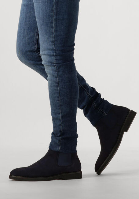 Blaue MAZZELTOV Chelsea Boots 4P-15812 - large