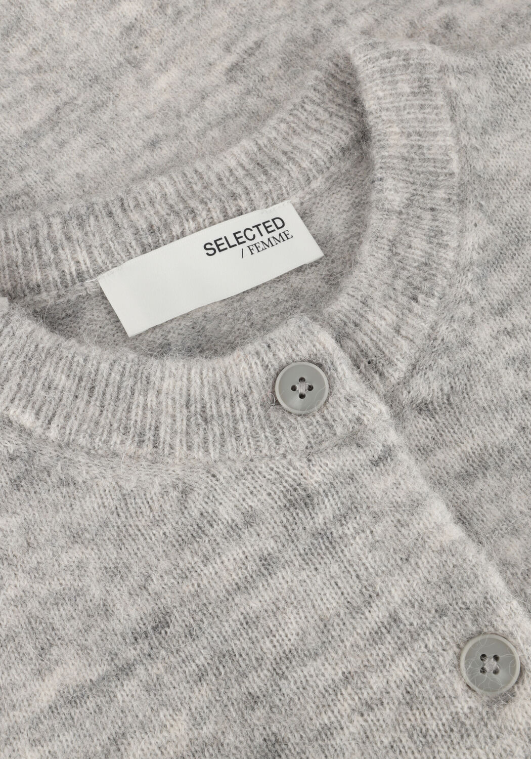 Graue SELECTED WOMEN Top SLFLULU 2/4 KNIT CARDIGAN - large