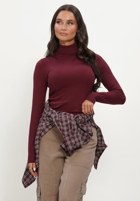 Bordeaux OBJECT Pullover OBJTHESS L/S ROLLNECK KNIT PULLOVER - large