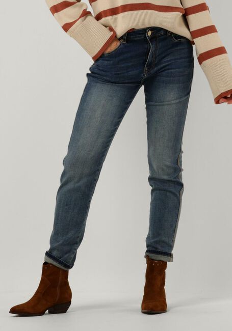 Blaue SUMMUM Slim fit jeans VENUS TAPERED JEANS RAIN DENIM - large
