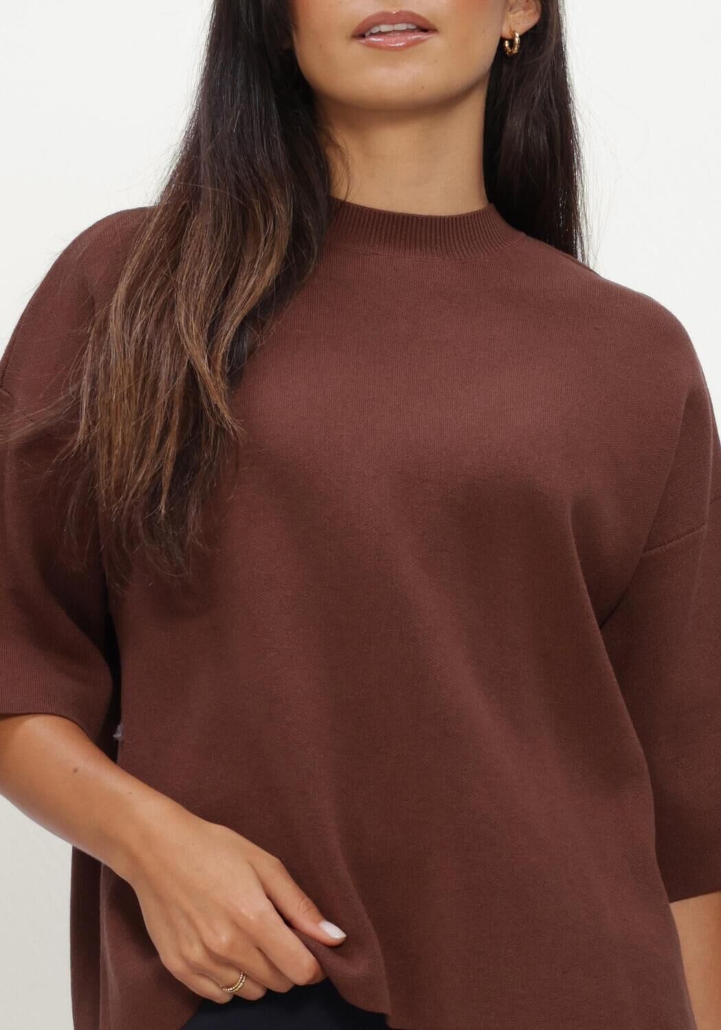 Braune MINUS Top MSLUPI KNIT T-SHIRT - large