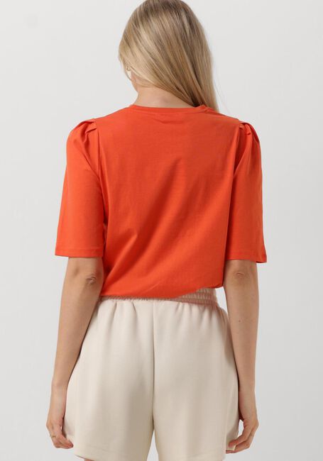 Rote MSCH COPENHAGEN T-shirt MSCHBEGITTA ORGANIC PUFF TEE - large