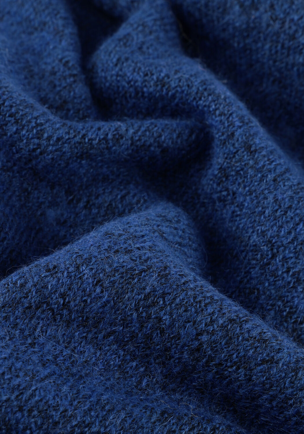 Blaue Y.A.S. Midikleid YASBALIS LS FUNNEL KNIT DRESS - large