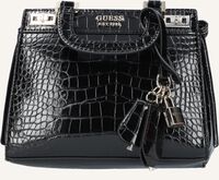 Schwarze GUESS Handtasche KATEY MINI SATCHEL Schwarze GUESS Handtasche KATEY MINI SATCHEL - medium