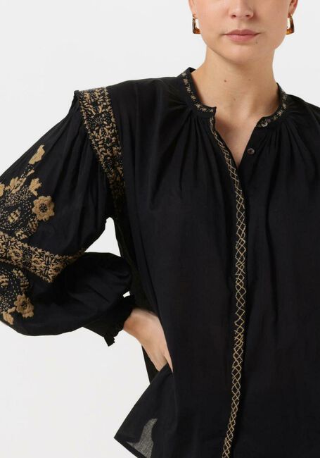 Schwarze ANTIK BATIK Blusen ALAN BLOUSE - large