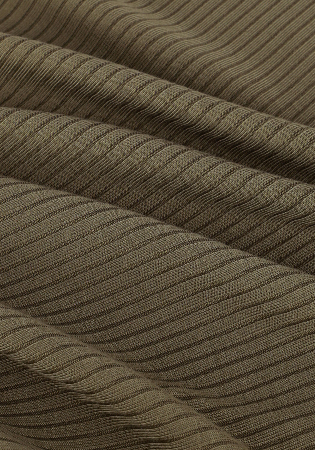 Gr&uuml;ne SCOTCH & SODA Top MOCK NECK RIBBED SLIM-FIT TOP - large