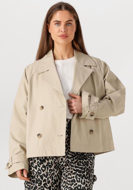 Beige SELECTED FEMME Mäntel SLFCILO SHORT TRENCHCOAT - large