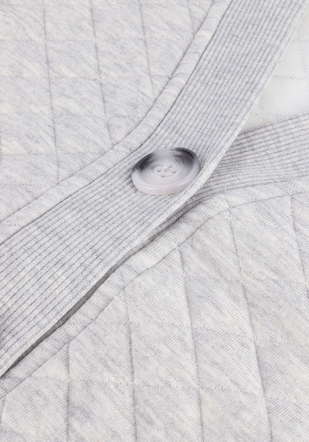 Hellgrau SECOND FEMALE Strickjacke NEPATA SWEAT CARDIGAN - large