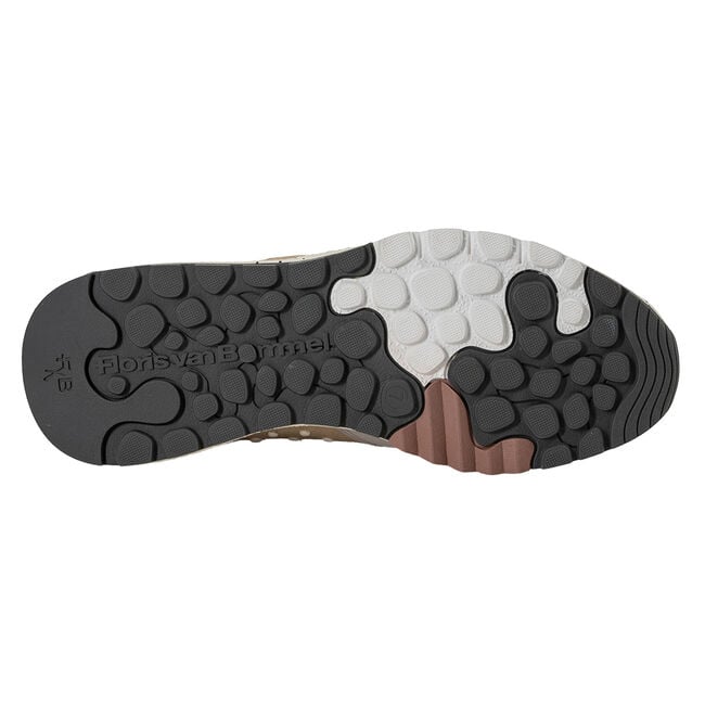 Blaue FLORIS VAN BOMMEL Sneaker Low SFM-10243 DE TREENER - large