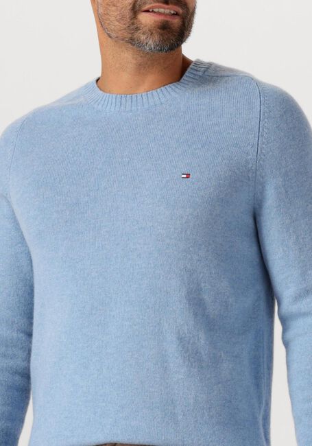 Hellblau TOMMY HILFIGER Pullover LAMBSWOOL CREW NECK - large