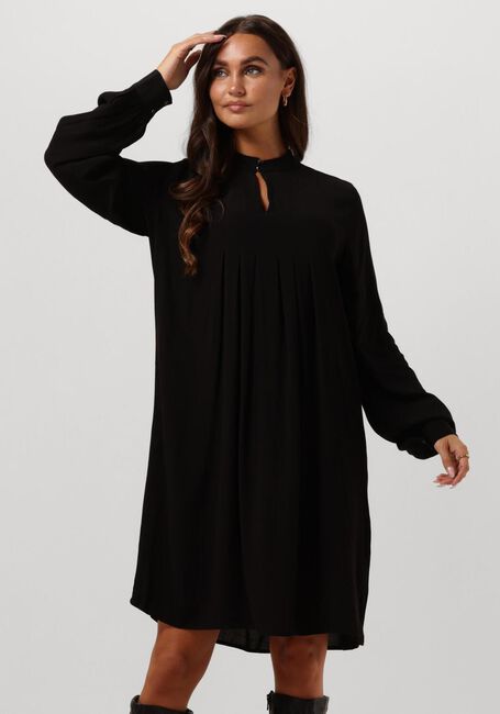 Schwarze BRUUNS BAZAAR Midikleid LILLI ARIE DRESS - large