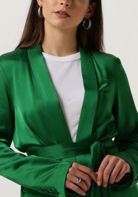 Grüne SCOTCH & SODA Blazer BELTED SATIN SINGLE BREASTED BLAZER - large