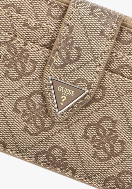 Portemonnaie Damen Guess Portemonnaie Schlangenmuster Braune GUESS