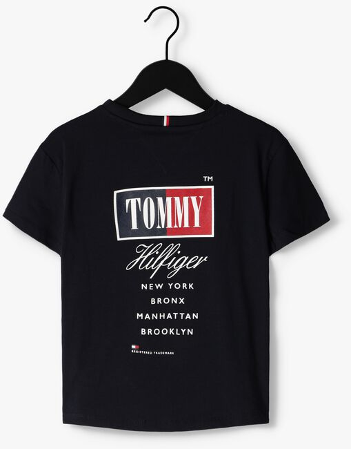Dunkelblau TOMMY HILFIGER T-shirt TIMELESS TOMMY GRAPHIC TEE S/S - large